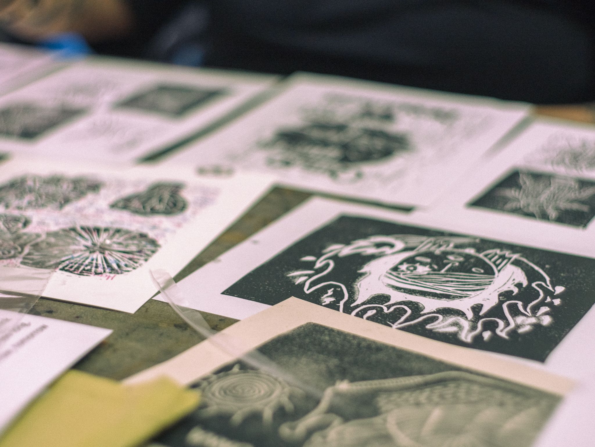 Sesión de Impresión en Aumulaciones Taller